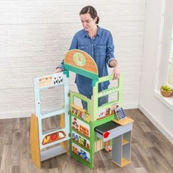 KidKraft Let's Pretend Grocery Store Pop-Up With EZ Kraft Assembly -KidKraft store 74CC5BDF 4