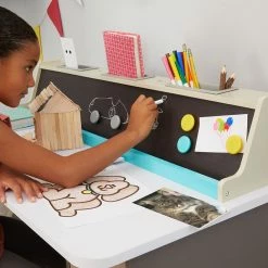 Little Tikes 2-in-1 Chalkboard Desk 13 Little Tikes 2-in-1 Chalkboard Desk -KidKraft store 74CF4A5B 6