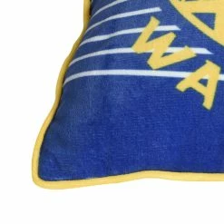 Nemcor NBA Golden State Warriors Pillow Cushion, 18" X 18" -KidKraft store 8447190C 5