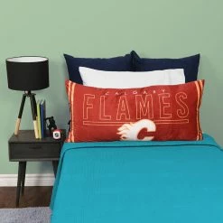 Nemcor NHL Calgary Flames Body Pillow, 18" X 36" 11 Nemcor NHL Calgary Flames Body Pillow, 18" X 36" -KidKraft store 848CFA3F 5