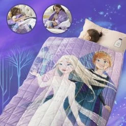 Nemcor Disney Frozen Kids Weighted Blanket (40 X 60 Inches), 6lbs -KidKraft store 84EB3BC6 4
