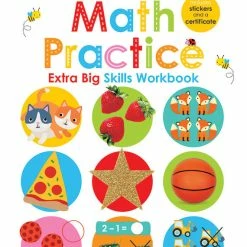 Scholastic Early Learners: Kindergarten Math Practice Extra Big Skills Workbook - English Edition