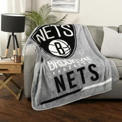 Nemcor NBA Brooklyn Nets Throw Blanket, 50" X 60" 7 Nemcor NBA Brooklyn Nets Throw Blanket, 50" X 60" -KidKraft store 94A629E9 2