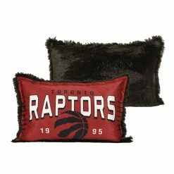 Nemcor NBA Toronto Raptors Kids Jumbo Funky Fur Pillow, 20" X 30" -KidKraft store 94B35953 6