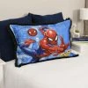 Nemcor Marvel Spider-Man Kids Jumbo Funky Fur Pillow, 20" X 30" -KidKraft store 94CBE922 2