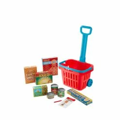 Melissa & Doug Fill And Roll Grocery Basket Play Set With Play Food Boxes And Cans - Styles May Vary -KidKraft store 9633F88F 4