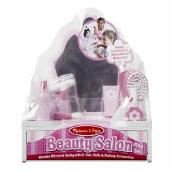 Melissa & Doug Wooden Beauty Salon Play Set With Vanity And Accessories - Styles May Vary 10 Melissa & Doug Wooden Beauty Salon Play Set With Vanity And Accessories - Styles May Vary -KidKraft store 9634068F 4
