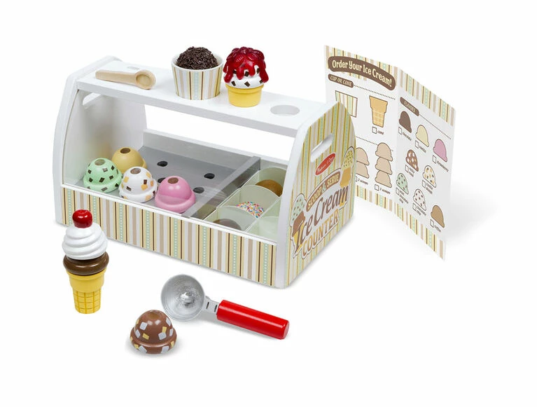 Melissa & Doug - Scoop & Serve Ice Cream Counter - Styles May Vary 3 Melissa & Doug - Scoop & Serve Ice Cream Counter - Styles May Vary