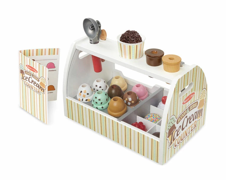 Melissa & Doug - Scoop & Serve Ice Cream Counter - Styles May Vary 6 Melissa & Doug - Scoop & Serve Ice Cream Counter - Styles May Vary - Image 4