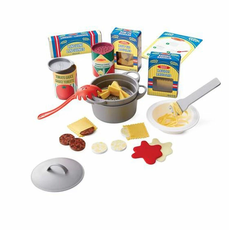 Melissa & Doug Serve It Up Pasta Play Set - R Exclusive 4 Melissa & Doug Serve It Up Pasta Play Set - R Exclusive - Image 2