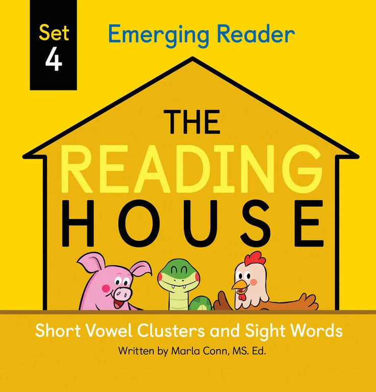 Penguin Books The Reading House Set 4: Short Vowel Clusters And Sight Words - English Edition 3 Penguin Books The Reading House Set 4: Short Vowel Clusters And Sight Words - English Edition