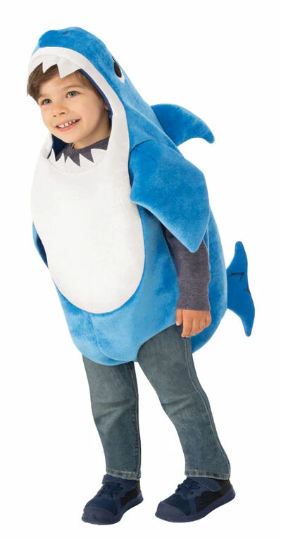 Rubies Costume Company Baby Shark Costume - Daddy Shark (Small 4-6) 3 Rubies Costume Company Baby Shark Costume - Daddy Shark (Small 4-6)
