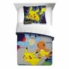 Franco Manufacturing Pokemon "Lightening Bolt" T/F Comforter -KidKraft store A442B9F9 1