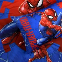 Nemcor Marvel Spider-Man 2-Piece Toddler Bedding Set Including Comforter And Pillowcase 13 Nemcor Marvel Spider-Man 2-Piece Toddler Bedding Set Including Comforter And Pillowcase -KidKraft store A496495C 6