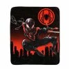 Nemcor Marvel Spiderman Kids Throw Blanket, 50"x60" 1 Nemcor Marvel Spiderman Kids Throw Blanket, 50"x60" -KidKraft store A4A1EA30 1