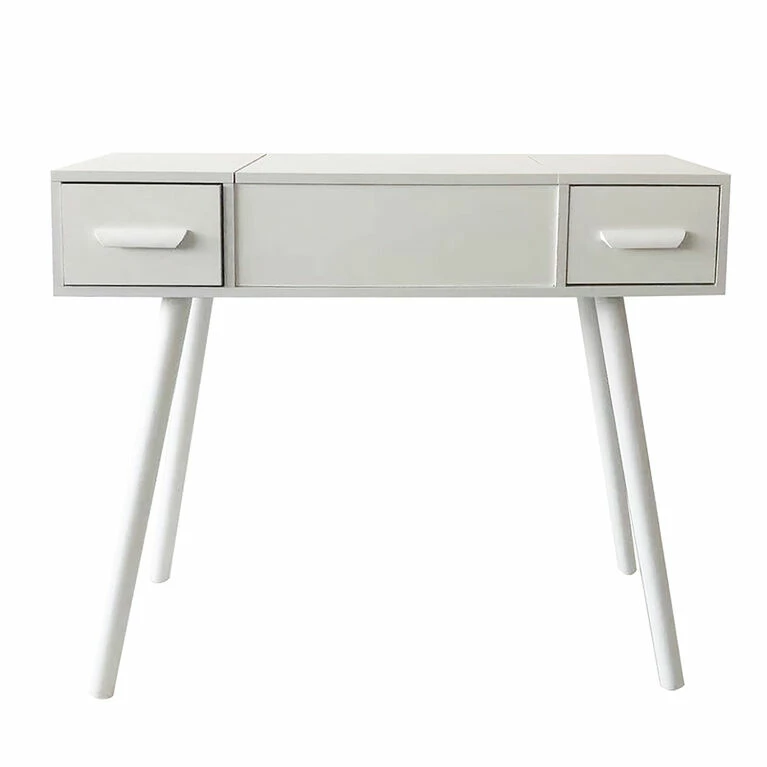 Danawares White Dressing Table/Desk With Mirror 3 Danawares White Dressing Table/Desk With Mirror