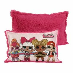 Nemcor L.O.L. Surprise! Jumbo Funky Fur Pillow, 20" X 30" -KidKraft store A4E71A2B 6