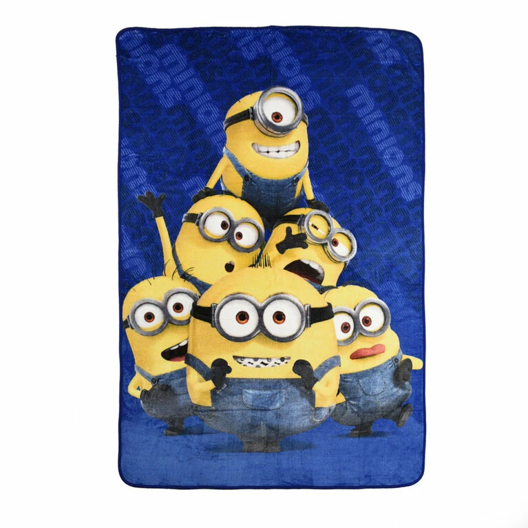 Nemcor Despicable Me Minions Kids Oversized Blanket, (60x90) 3 Nemcor Despicable Me Minions Kids Oversized Blanket, (60x90)