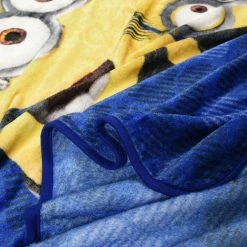 Nemcor Despicable Me Minions Kids Oversized Blanket, (60x90) 10 Nemcor Despicable Me Minions Kids Oversized Blanket, (60x90) -KidKraft store A4F3582B 4