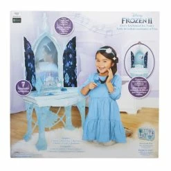 JAKKS PACIFIC Frozen II Elsa's Enchanted Ice Vanity -KidKraft store A507D812 3
