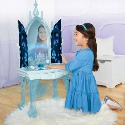 JAKKS PACIFIC Frozen II Elsa's Enchanted Ice Vanity -KidKraft store A507D812 4