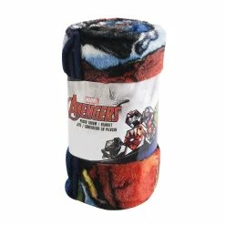 Nemcor Marvel Avengers Kids Throw Blanket, 40" X 50", Iron Man, Captain America, The Hulk, Thor -KidKraft store B416180A 4