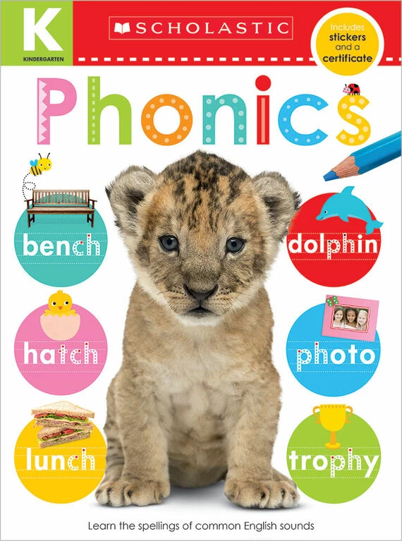 Scholastic Early Learners: Kindergarten Phonics Skills Workbook - English Edition 3 Scholastic Early Learners: Kindergarten Phonics Skills Workbook - English Edition