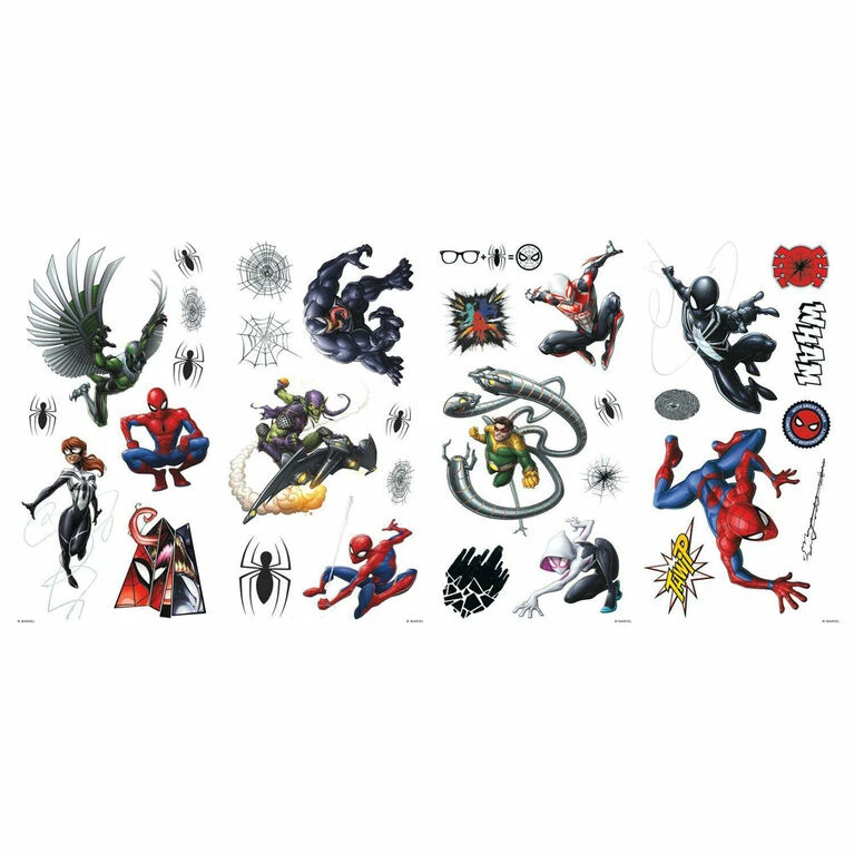 York Wall Coverings Spiderman Wall Decals 4 York Wall Coverings Spiderman Wall Decals - Image 2