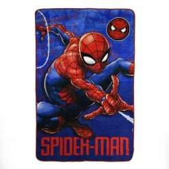 Nemcor Marvel Spiderman Kids Oversized Blanket, (60x90)
