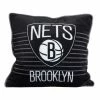 Nemcor NBA Brooklyn Nets Pillow Cushion, 18" X 18" 2 Nemcor NBA Brooklyn Nets Pillow Cushion, 18" X 18" -KidKraft store B4E30A12 1