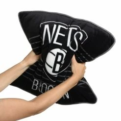 Nemcor NBA Brooklyn Nets Pillow Cushion, 18" X 18" 9 Nemcor NBA Brooklyn Nets Pillow Cushion, 18" X 18" -KidKraft store B4E30A12 3