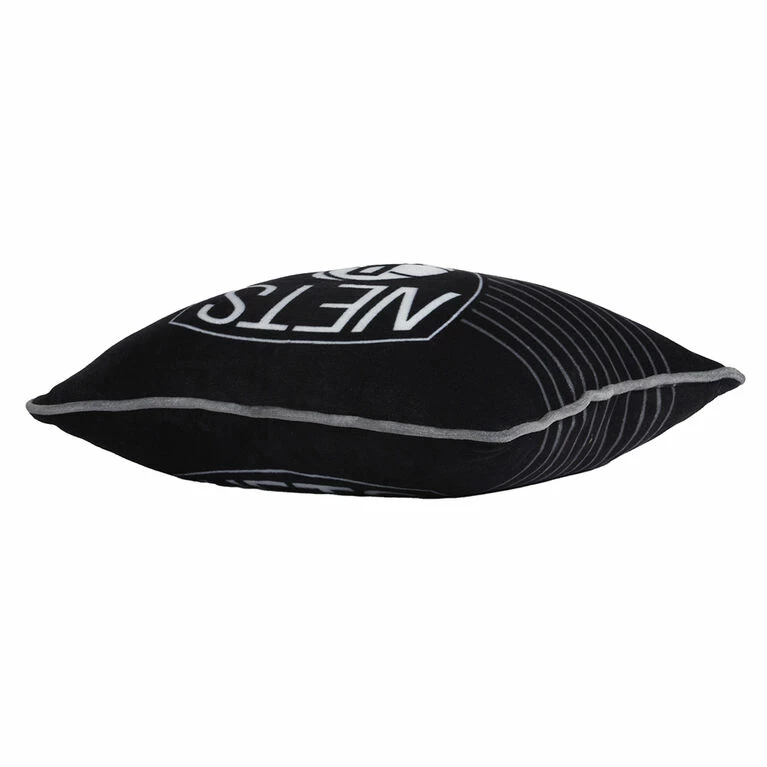 Nemcor NBA Brooklyn Nets Pillow Cushion, 18" X 18" 6 Nemcor NBA Brooklyn Nets Pillow Cushion, 18" X 18" - Image 4