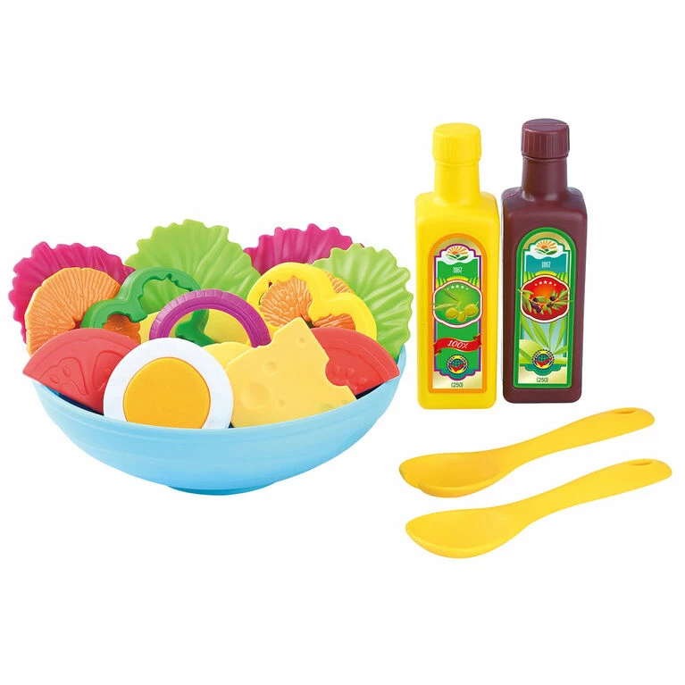 Just Like Home - Green Salad Playset 20Pc 3 Just Like Home - Green Salad Playset 20Pc