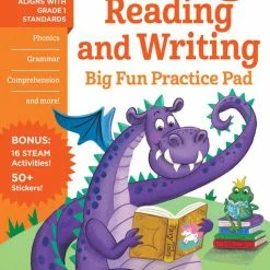 Random House First Grade Reading And Writing Big Fun Practice Pad - English Edition