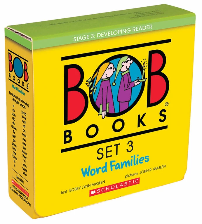 Scholastic Bob Books: Word Families Box Set (Stage 3: Developing Reader) - English Edition 3 Scholastic Bob Books: Word Families Box Set (Stage 3: Developing Reader) - English Edition