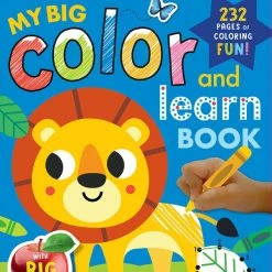 My Big Color And Learn Book: Scholastic Early Learners (Coloring Book) - English Edition
