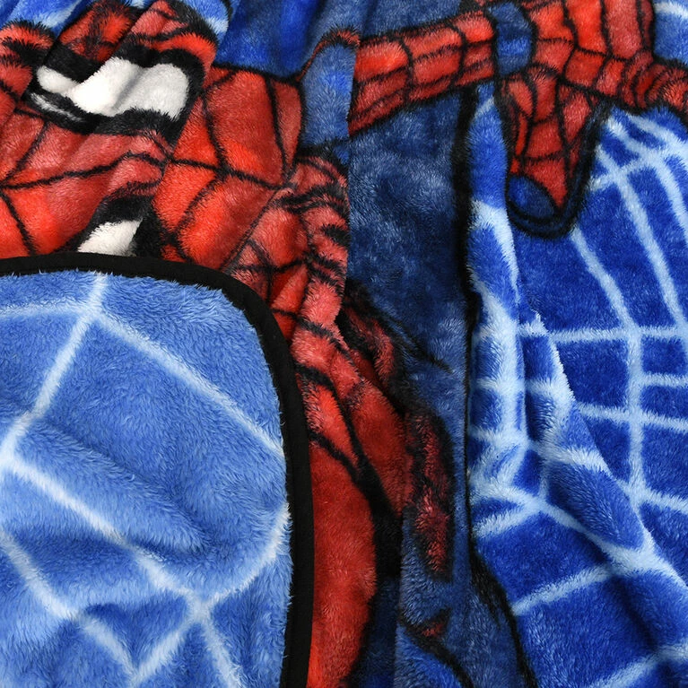 Nemcor Marvel Spiderman Kids Throw Blanket, 40" X 50" 5 Nemcor Marvel Spiderman Kids Throw Blanket, 40" X 50" - Image 3