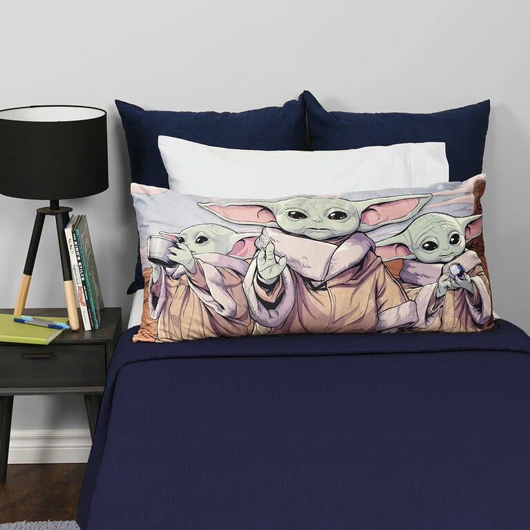 Nemcor Star Wars The Mandalorian Body Pillow, Baby Yoda 4 Nemcor Star Wars The Mandalorian Body Pillow, Baby Yoda - Image 2