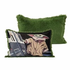 Nemcor Star Wars The Mandalorian Kids Jumbo Funky Fur Pillow, 20" X 30" 13 Nemcor Star Wars The Mandalorian Kids Jumbo Funky Fur Pillow, 20" X 30" -KidKraft store D43E5991 6