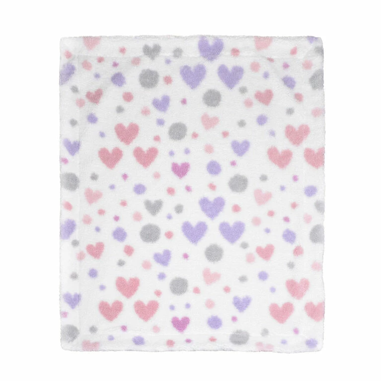 Baby's First By Nemcor Reversible Ultimate Sherpa Baby Blanket, Kittens 4 Baby's First By Nemcor Reversible Ultimate Sherpa Baby Blanket, Kittens - Image 2