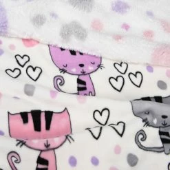 Baby's First By Nemcor Reversible Ultimate Sherpa Baby Blanket, Kittens 12 Baby's First By Nemcor Reversible Ultimate Sherpa Baby Blanket, Kittens -KidKraft store D4688A08 5