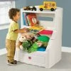 Step 2 Step2 Lift And Hide Bookcase Storage Chest - Red -KidKraft store D49A28D8 1