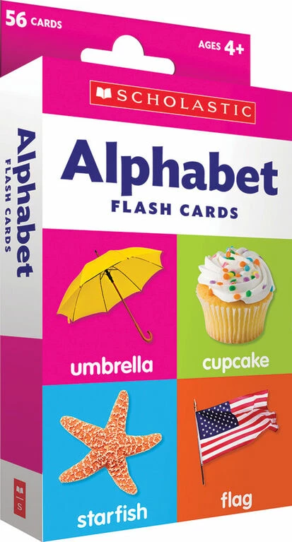Scholastic Flash Cards: Alphabet - English Edition 3 Scholastic Flash Cards: Alphabet - English Edition