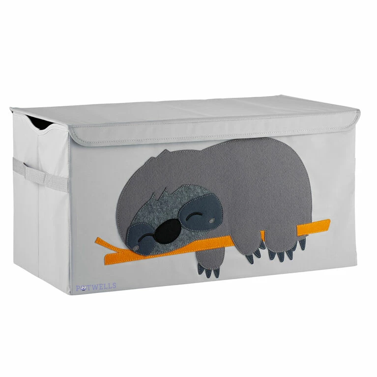 Potwells - Baby Kids Toddler Toy Storage Chest/Trunk Organizer - Sloth 4 Potwells - Baby Kids Toddler Toy Storage Chest/Trunk Organizer - Sloth - Image 2