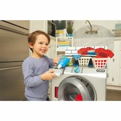 Little Tikes First Washer-Dryer Realistic Pretend Play Appliance For Kids - English Edition -KidKraft store E440A905 4