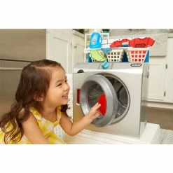 Little Tikes First Washer-Dryer Realistic Pretend Play Appliance For Kids - English Edition -KidKraft store E440A905 5
