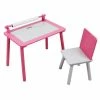 Danawares Pink/White Wood Activity Table And Chair -KidKraft store E47F6AF9 1