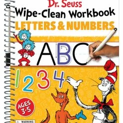 Random House Dr. Seuss Wipe-Clean Workbook: Letters And Numbers - English Edition