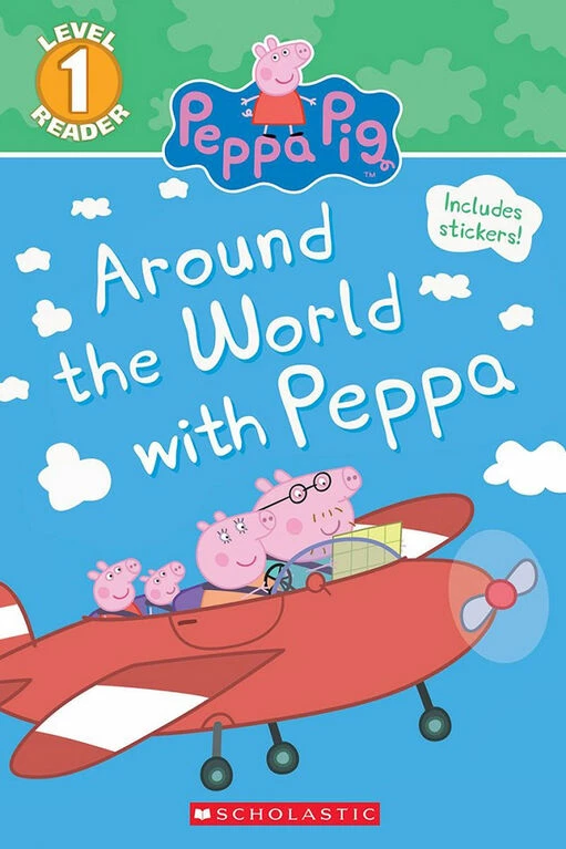 Scholastic Reader Level 1: Peppa Pig: Around The World With Peppa - English Edition 3 Scholastic Reader Level 1: Peppa Pig: Around The World With Peppa - English Edition
