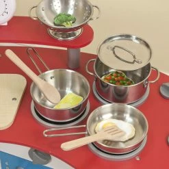 Melissa & Doug Pots & Pans Set 7 Melissa & Doug Pots & Pans Set -KidKraft store F3528C1D 3